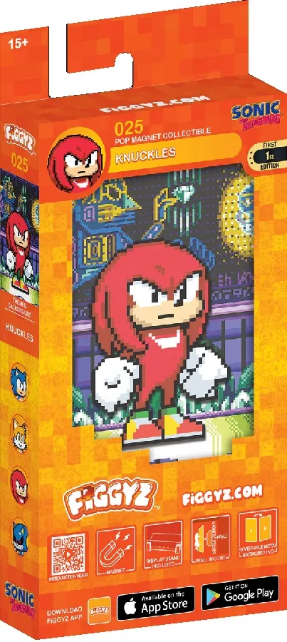 SONIC THE HEDGEHOG (CLASSIC) FIGGYZ MAGNET COLLECTIBLE KNUCKLES 11 CM